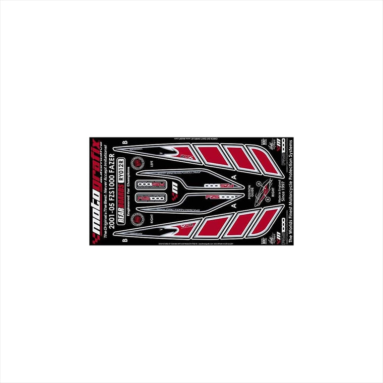 モトグラフィックス｜ボディパッド REAR ｜MT-RY012R