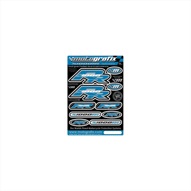 モトグラフィックス｜ボディパッド BADGE SET ｜MT-S1000RR-BS