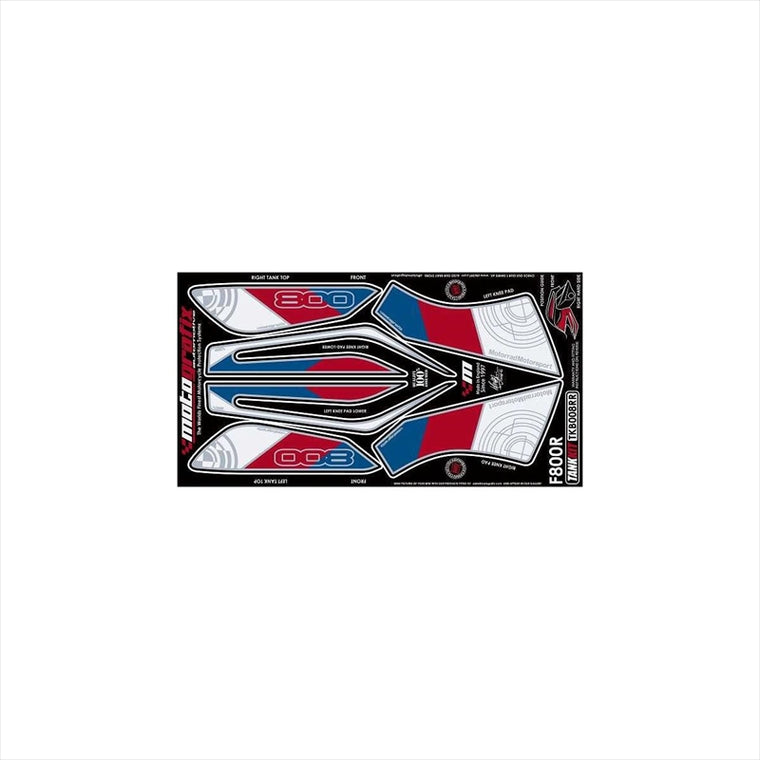 モトグラフィックス｜ボディパッド TANK KIT ｜MT-TKB008RR