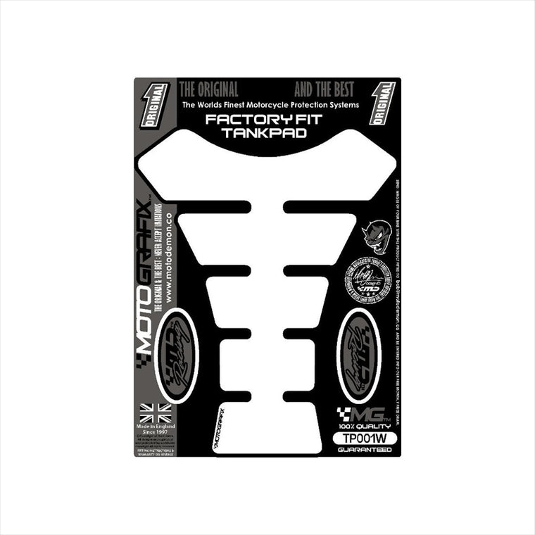 モトグラフィックス｜タンクパッド プレーン ｜MT-TP001W