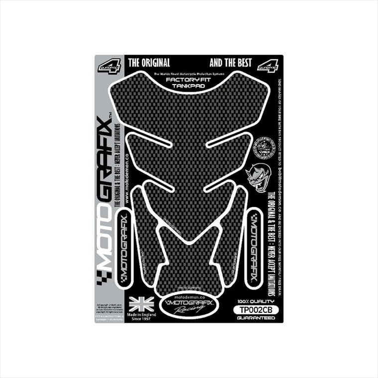 モトグラフィックス｜タンクパッド プレーン ｜MT-TP002CB