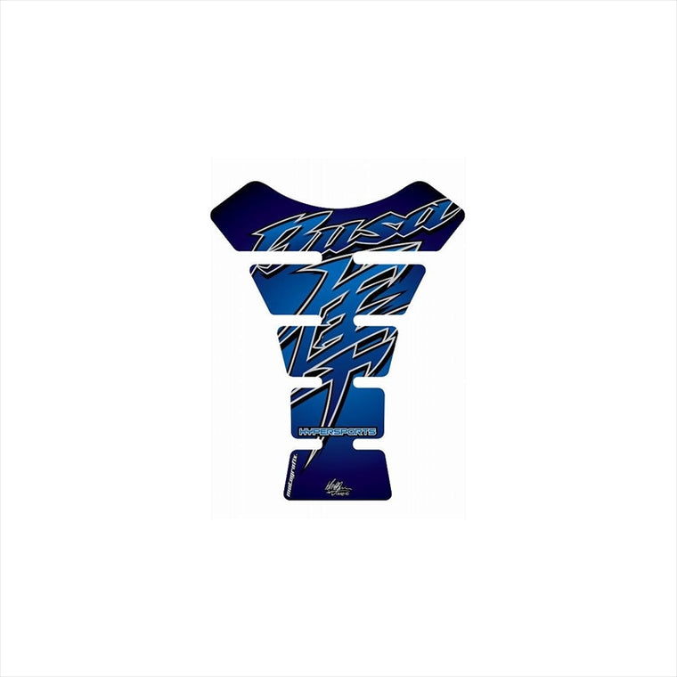モトグラフィックス｜タンクパッド BLU/SLV｜MT-TS013BS