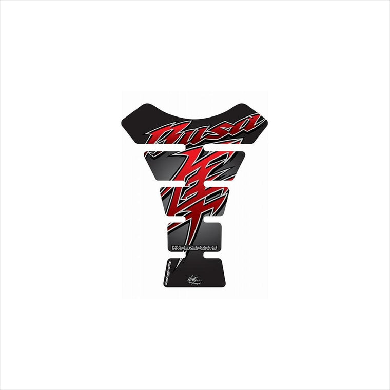 モトグラフィックス｜タンクパッド BLK/RED｜MT-TS013KR