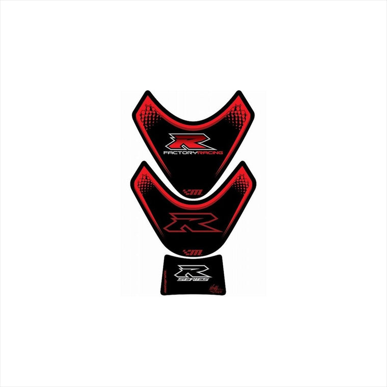 モトグラフィックス｜タンクパッド BLK/RED ｜MT-TS021KR