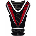 モトグラフィックス｜タンクパッド BLK/RED ｜MT-TS031KR
