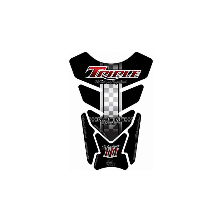 モトグラフィックス｜タンクパッド BLK/RED ｜MT-TT010KR