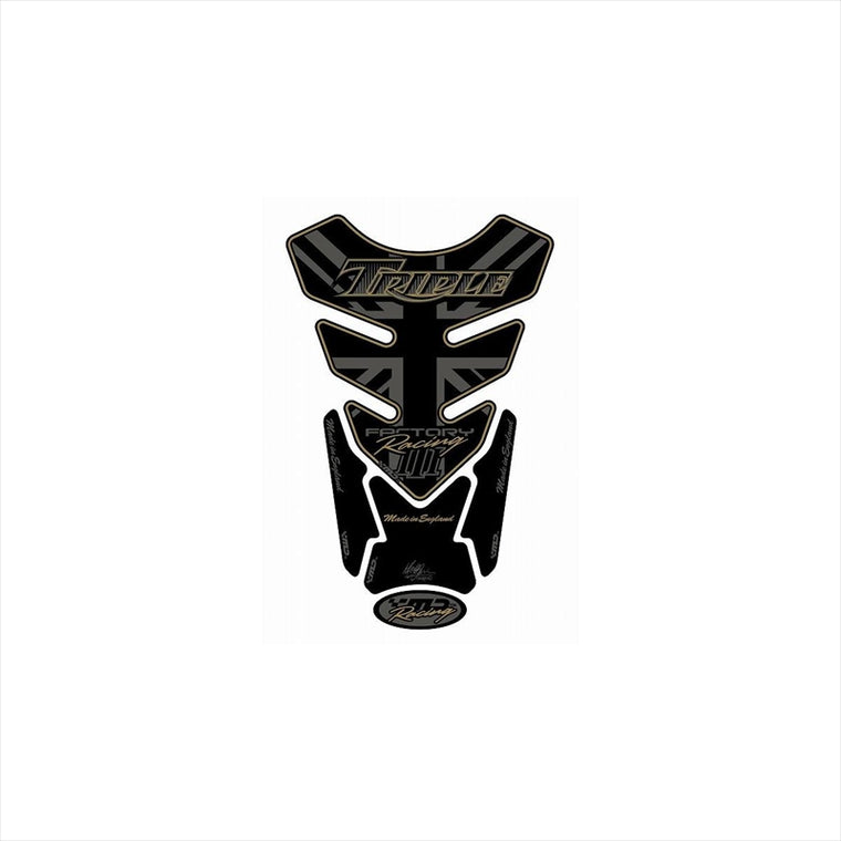 モトグラフィックス｜タンクパッド BLK/GLD ｜MT-TT014KA