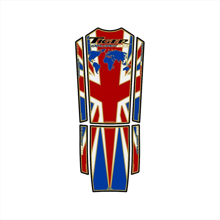 モトグラフィックス｜タンクパッド UNION JACK ｜MT-TT019UJA2