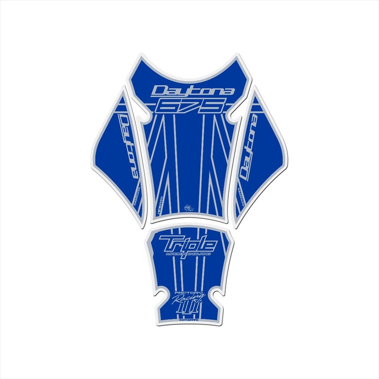 モトグラフィックス｜タンクパッド BLU/SLV ｜MT-TT023BB