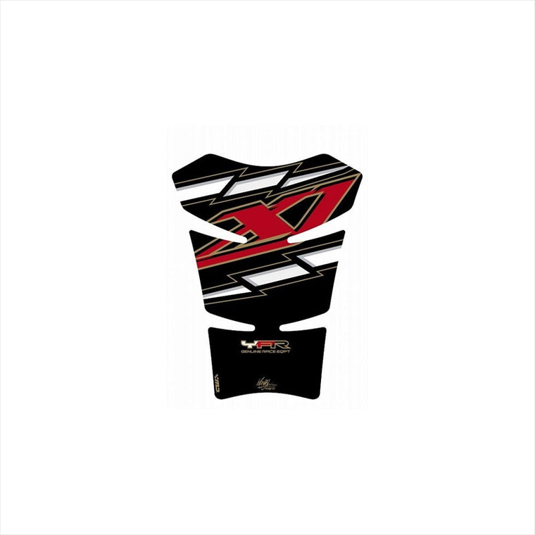 モトグラフィックス｜タンクパッド BLK/RED ｜MT-TY001KR