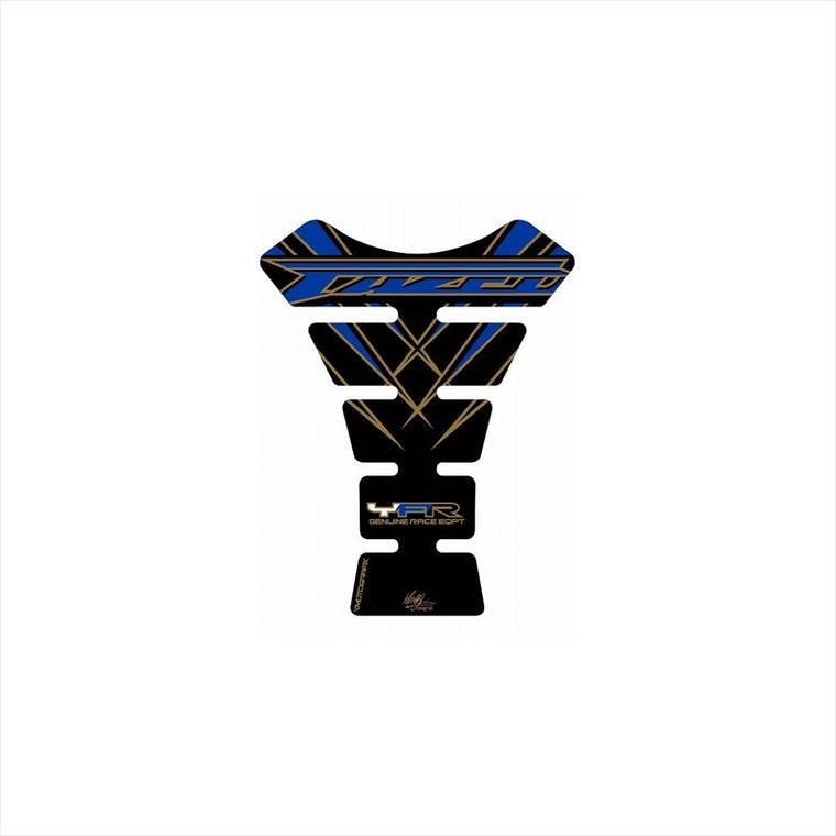 モトグラフィックス｜タンクパッド BLK/BLU ｜MT-TY008KB