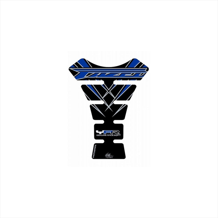 モトグラフィックス｜タンクパッド BLK/BLU ｜MT-TY008KBS