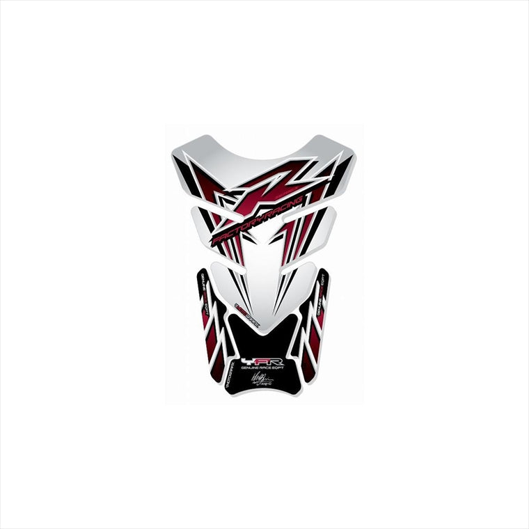 モトグラフィックス｜タンクパッド CLARET/WHT ｜MT-TY010CW