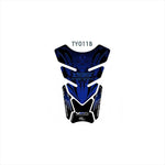 モトグラフィックス｜タンクパッド BLK/BLU ｜MT-TY011B