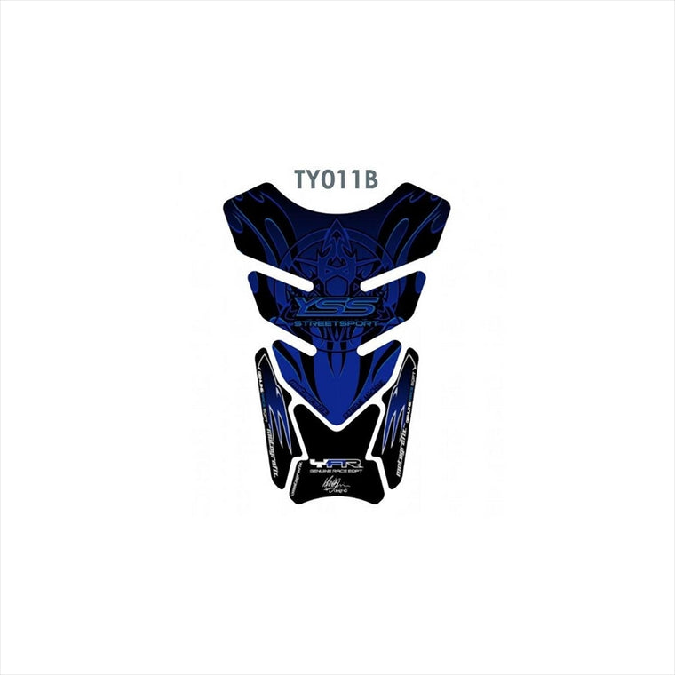 モトグラフィックス｜タンクパッド BLK/BLU ｜MT-TY011B
