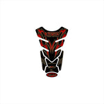 モトグラフィックス｜タンクパッド BLK/RED ｜MT-TY013KR