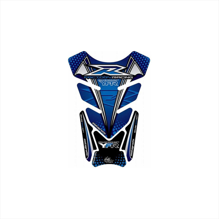 モトグラフィックス｜タンクパッド BLU/SLV ｜MT-TY014BS