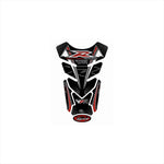 モトグラフィックス｜タンクパッド BLK/RED ｜MT-TY014KR
