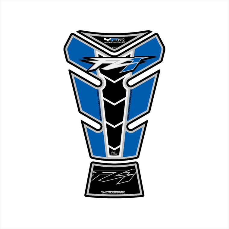 モトグラフィックス｜タンクパッド BLU/SLV ｜MT-TY019BS