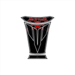 モトグラフィックス｜タンクパッド BLK/RED ｜MT-TY027R