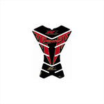モトグラフィックス｜タンクパッド BLK/RED ｜MT-X3H1R