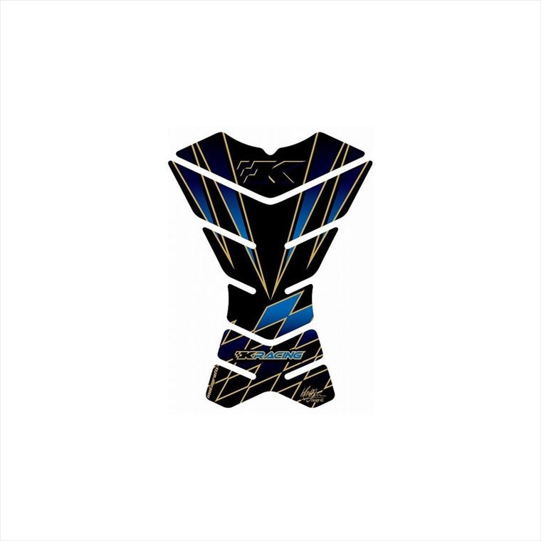 モトグラフィックス｜タンクパッド BLK/BLU ｜MT-X3K1B