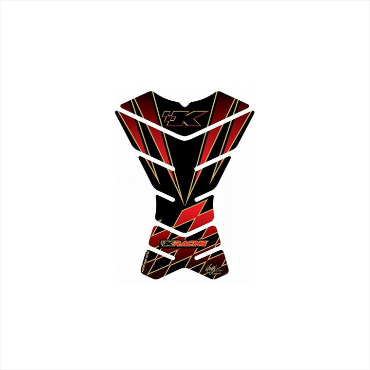 モトグラフィックス｜タンクパッド BLK/RED ｜MT-X3K1R