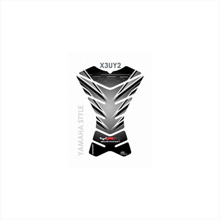 モトグラフィックス｜タンクパッド SLV/BLK ｜MT-X3UY2