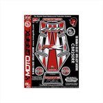 モトグラフィックス｜タンクパッド RED/WHT/SLV ｜MT-TH027RWS