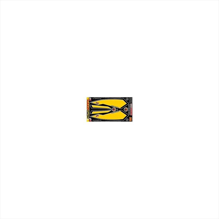 モトグラフィックス｜ボディーパッド REAR YEL/SLV ｜MT-RS001YS