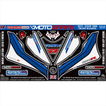 モトグラフィックス｜ボディーパッド FRONT BBW ｜MT-NS024BBW