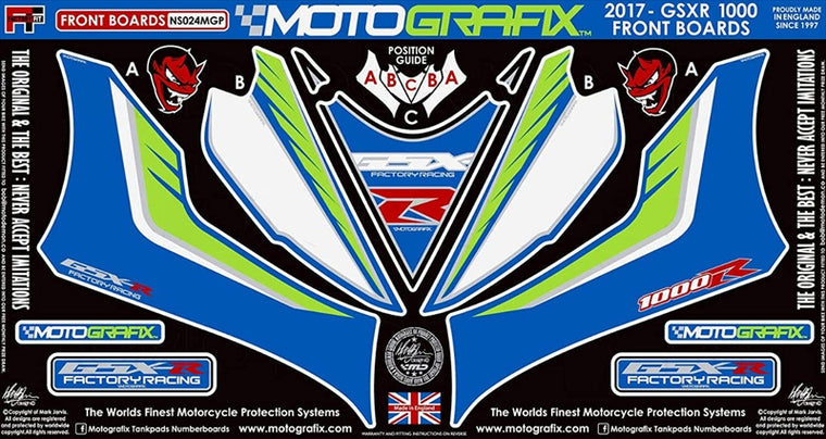 MOTO GRAFIX(モトグラフィックス)｜ボディーパッド FRONT MGP ｜MT-NS024MGP