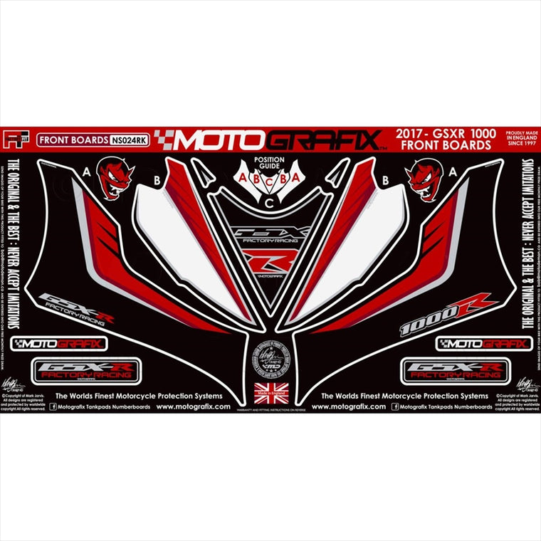 モトグラフィックス｜ボディーパッド FRONT RK ｜MT-NS024RK