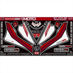 モトグラフィックス｜ボディーパッド FRONT RRW ｜MT-NS024RRW
