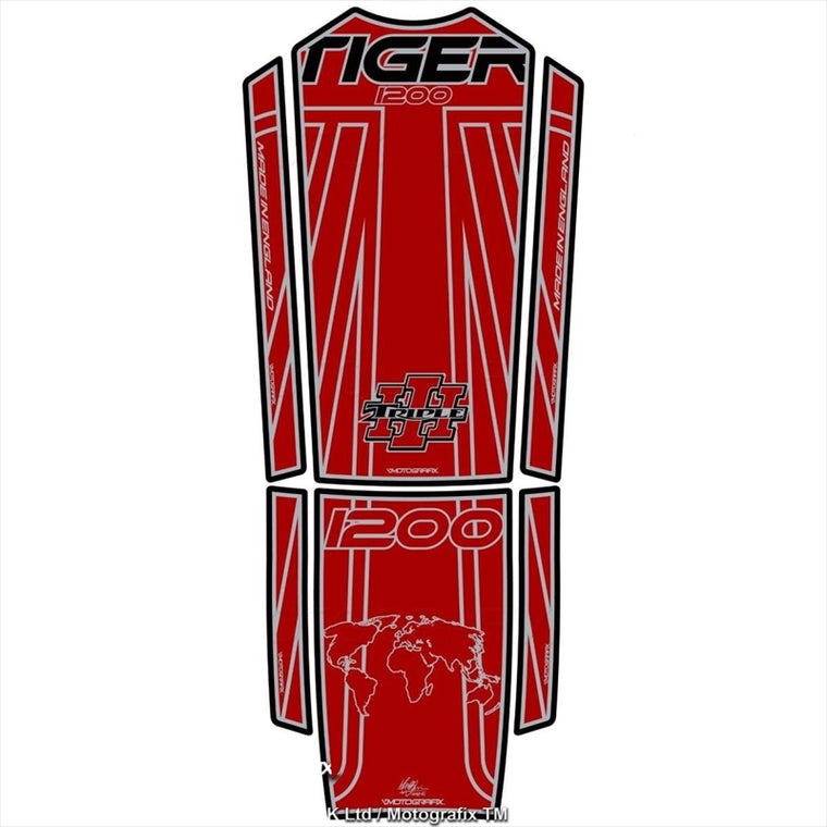 モトグラフィックス｜タンクパッド UNION JACK/RED ｜MT-TT028RJ