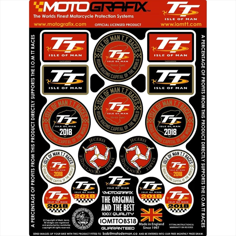 モトグラフィックス｜3D GEL BADGE KIT 16PCS ｜MT-IOMTTOBS18