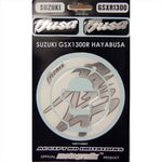 モトグラフィックス｜FUELCAP KIT WHT/SLV ｜MT-GCS005WS