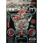 モトグラフィックス｜タンクパッド SLV/BLK、RED ｜MT-IMMORTAL