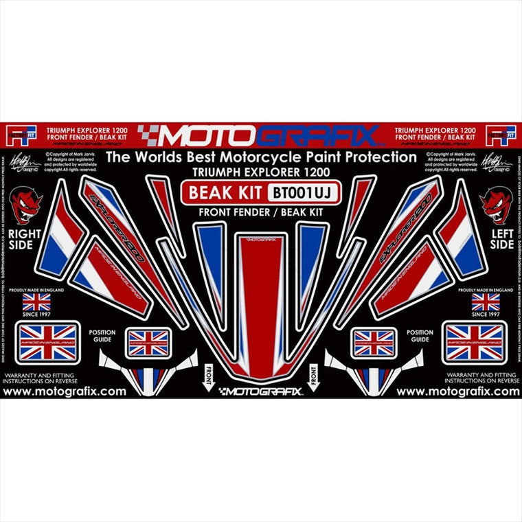 モトグラフィックス｜ボディパッド UNIONJACK ｜MT-BT001UJ