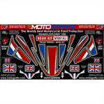 モトグラフィックス｜ボディパッド GLD/UNIONJACK ｜MT-BT001AJ