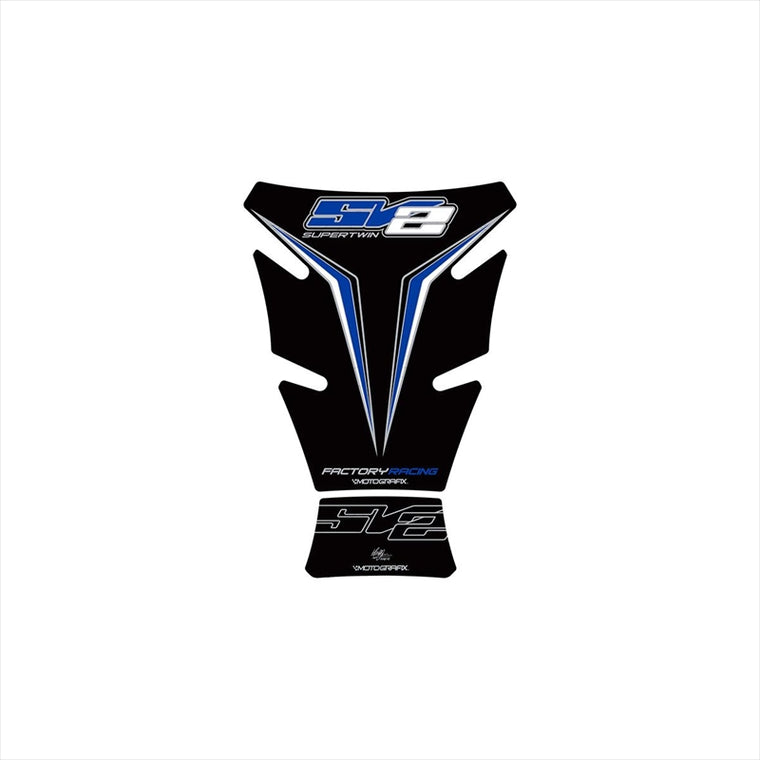 モトグラフィックス｜タンクパッド BLK/BLU/WHT ｜MT-TS028KBW