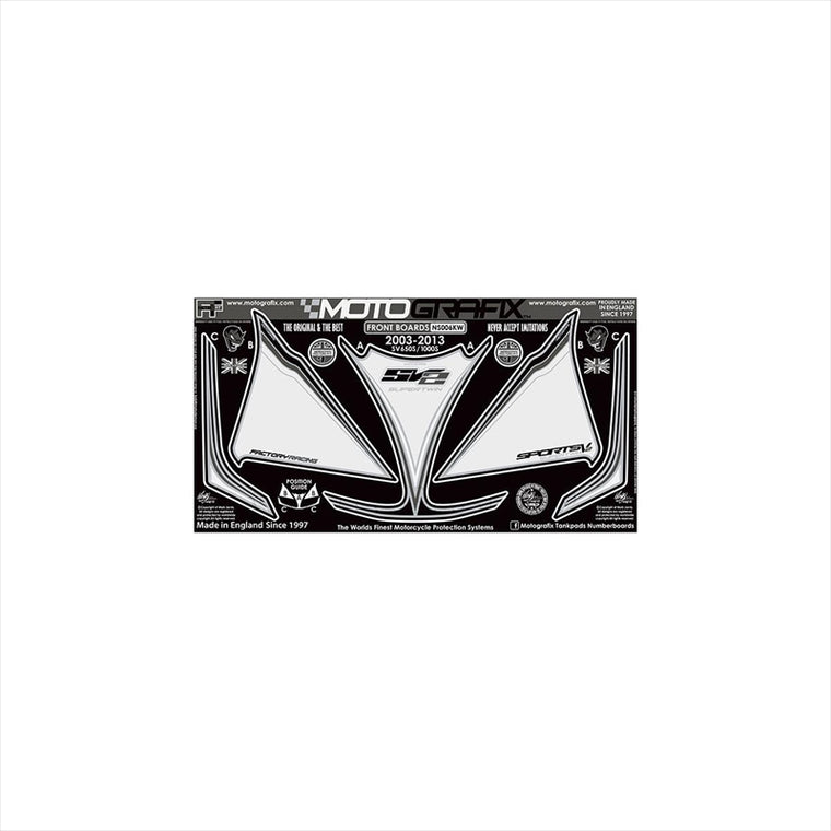 モトグラフィックス｜ボディパッド FRONT KW ｜MT-NS006KW