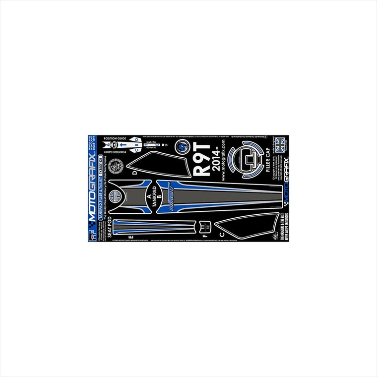 モトグラフィックス｜ボディパッド TANK＆SEAT KIT ｜MT-TKB001KB