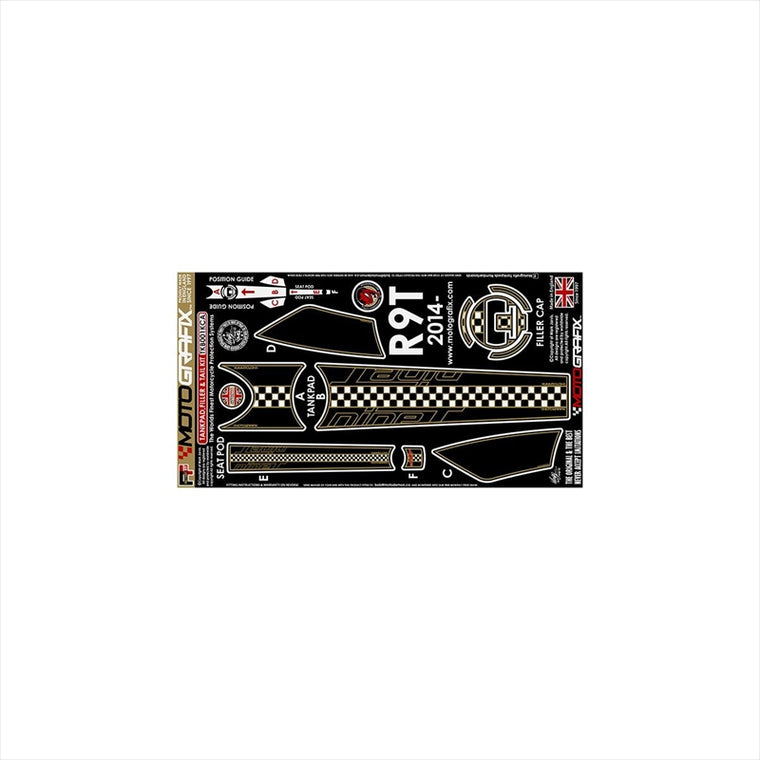 モトグラフィックス｜ボディパッド TANK＆SEAT KIT ｜MT-TKB001KCA