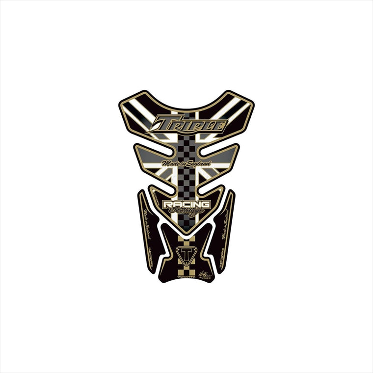 モトグラフィックス｜タンクパッド UNION JACK/GLD ｜MT-TT011MJA