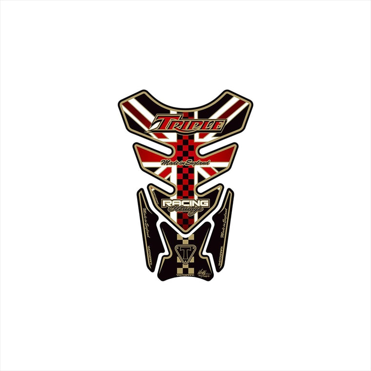 モトグラフィックス｜タンクパッド UNION JACK/BLK ｜MT-TT011UJK