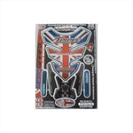 モトグラフィックス｜タンクパッド UNION JACK/SLV ｜MT-TT011UJS
