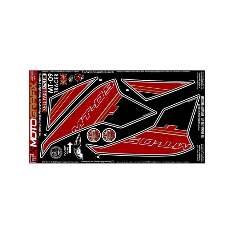 モトグラフィックス｜ボディパッド KNEE R ｜MT-KY018R
