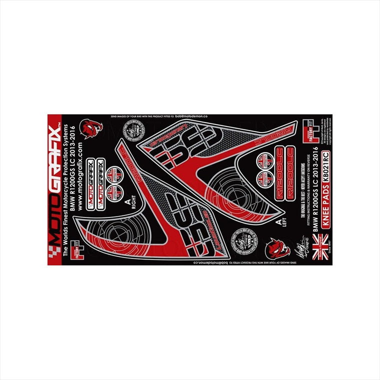 モトグラフィックス｜ボディパッド KNEE RC ｜MT-KB021RC