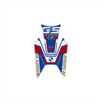 モトグラフィックス｜タンクパッド RED/WHT/BLU/GLD ｜MT-TB037RWBA